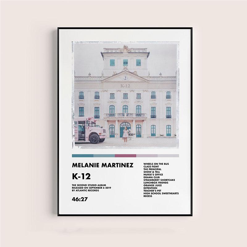 Плакат Мелани Мартинес, новый музыкальный альбом 2023, порталы, певица, звезда, скандинавская эстетика, хип-хоп, холст, живопись, настенное искусство, домашний декор