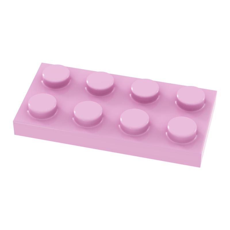 [Funbrick] 50 шт. Пластина 2x4 3020 Совместимо с featuring Известный Строительный Кирпичик Классический Строительный Блок Игрушки MOC DIY