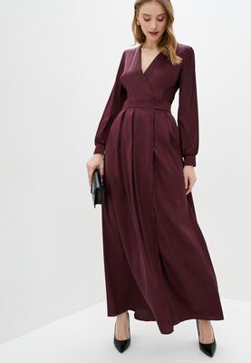 Длинное платье с кроем на запах ISSA Plus