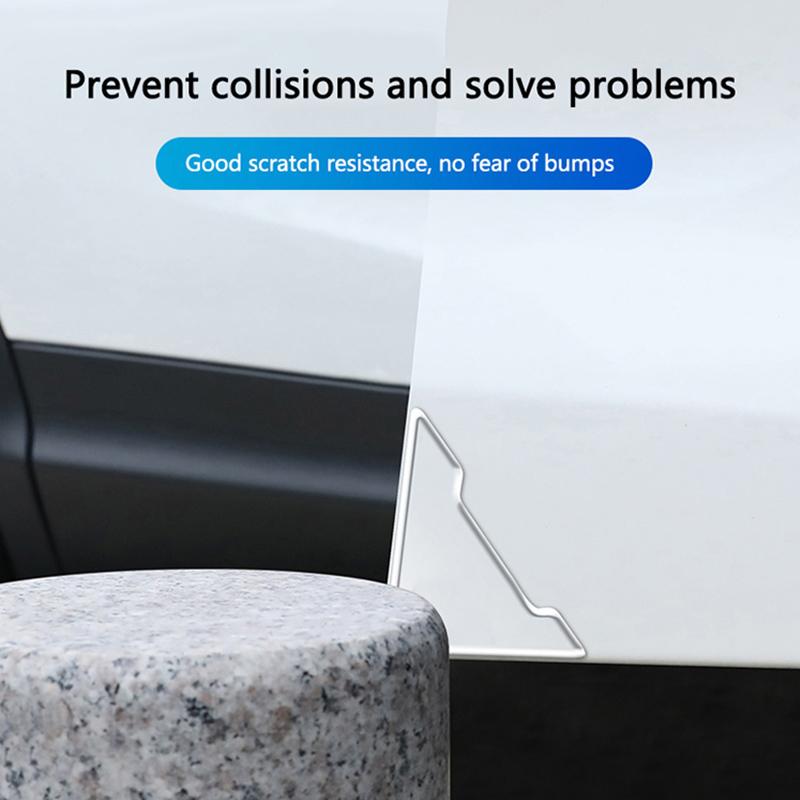 AENTC1 2pcs Silicone for Porsche Boxster Cayman Cayenne 911 Macan Panamera Car Door Corner Protector Anti-Collision Scratch Cover