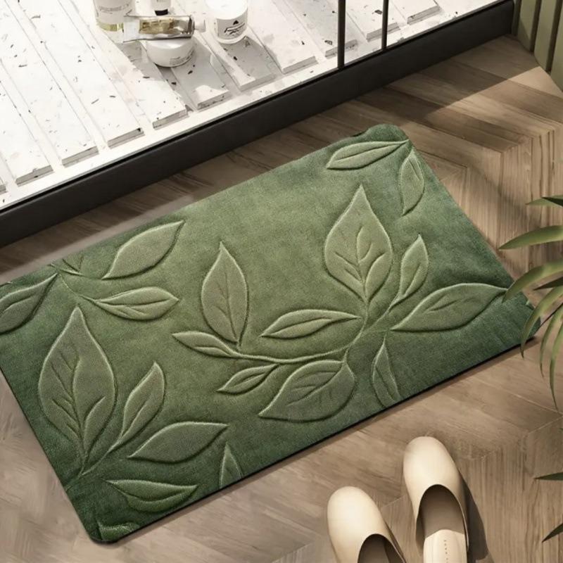 3D Лист Коврик для ванной на пол Противоскользящий и устойчивый к пятнам Коврик для пола Кухонный Коврик для пола против загрязнений
