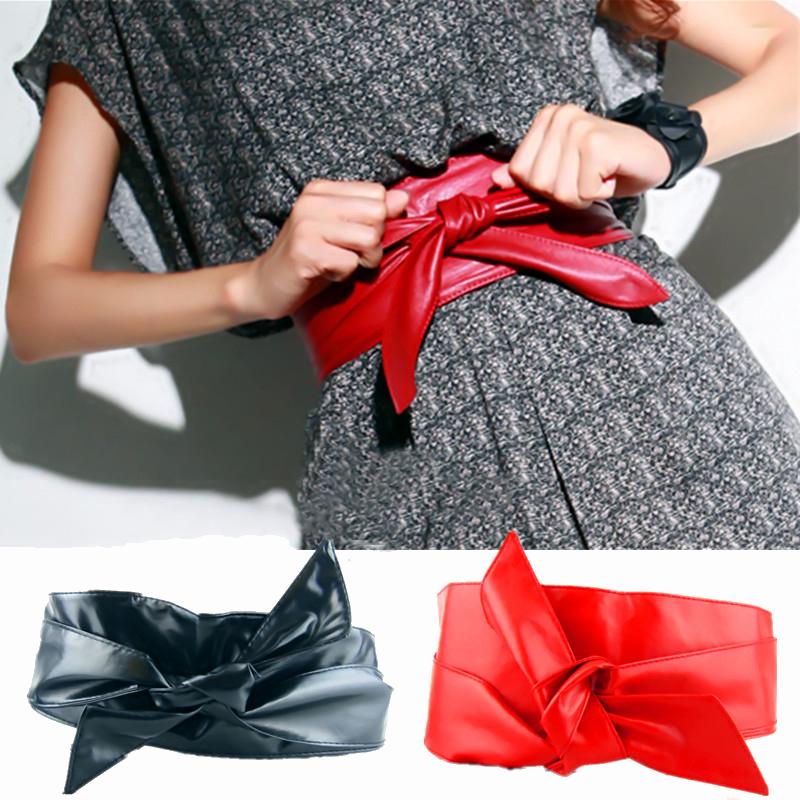 Кожаный бант, удлиненный, 1 шт., высокое качество, 10 цветов, Прямая доставка, аксессуары, широкие ремни