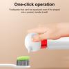 1/2Pcs Pump Toothpaste Squeezer with Self-Closing Cap Easy To Use Portable Universal