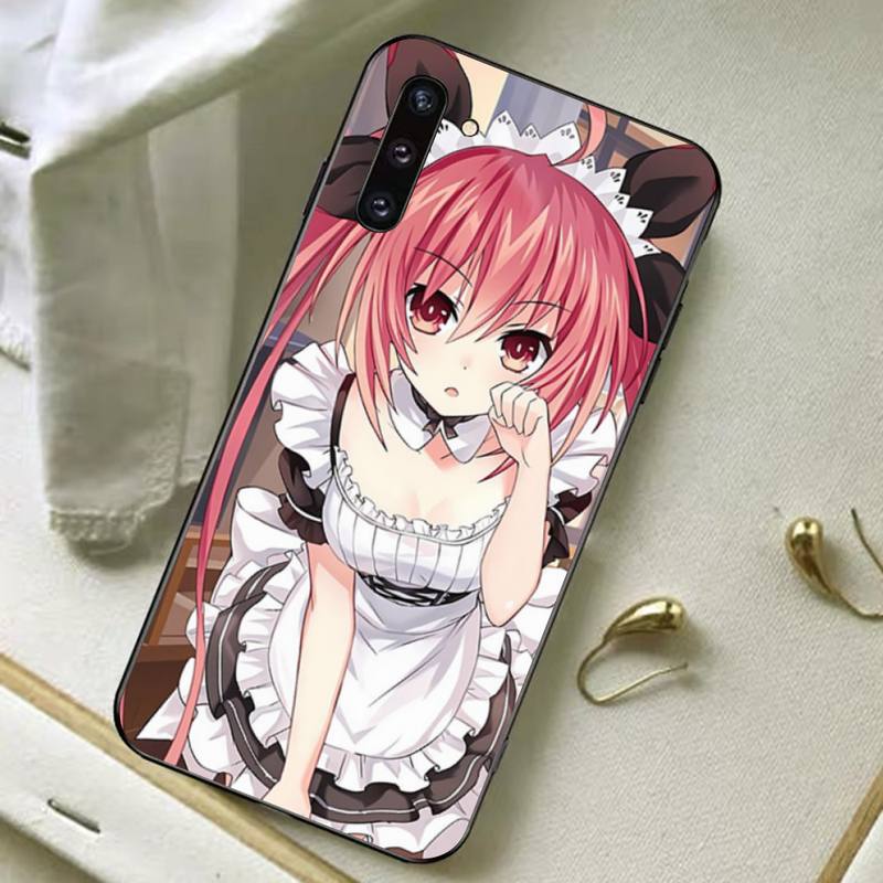 Милый чехол для телефона с девушкой-горничной для Samsung A51 A30s A52 A71 A12 для Huawei Honor 10i для OPPO vivo Y11
