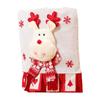 Chair Covers Dining Room Chair Back Cover Slipcover Santa Snowman Elk Pattern for Christmas Holiday Festival Decoration