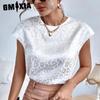 Women's Fashion Casual Summer Leopard Print Sleeveless O-Neck Blouses & Shirts