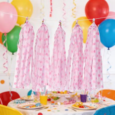 5/10 шт. Бумажная кисточка 35 см Кисточка для свадебных украшений Детского праздника Дня Рождения Товары для дома Украшение DIY Аксессуары