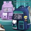 Xiaoyan Nature Fish Premium Lightweight School Backpack for Grades 1-6