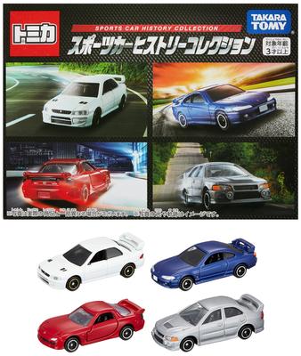 Takara Tomy Tomica Подарок Коллекция истории спортивных автомобилей Миниатюрная машинка Игрушка (3 года и старше)