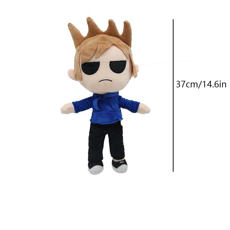 Эксклюзивная плюшевая мультяшная кукла Eddsworld, мягкая игрушка для стильного домашнего декора