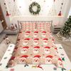 Homewish Christmas Nutcracker Duvet Cover Set,Xmas Tree for Teens Bedding Set,Happy New Year Decor