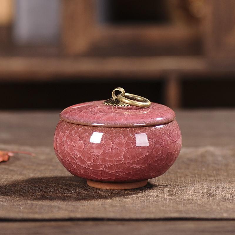 Portable Tea Coffee Sugar Jar Mini Airtight Kitchen Jar Storage Container with Lid China Storage Bottles & Jars Home Decor Gifts