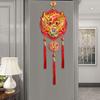 Dragon Door Sign Chinese Year Hanging Decorations Home Blessing Decorative Wall Tassel