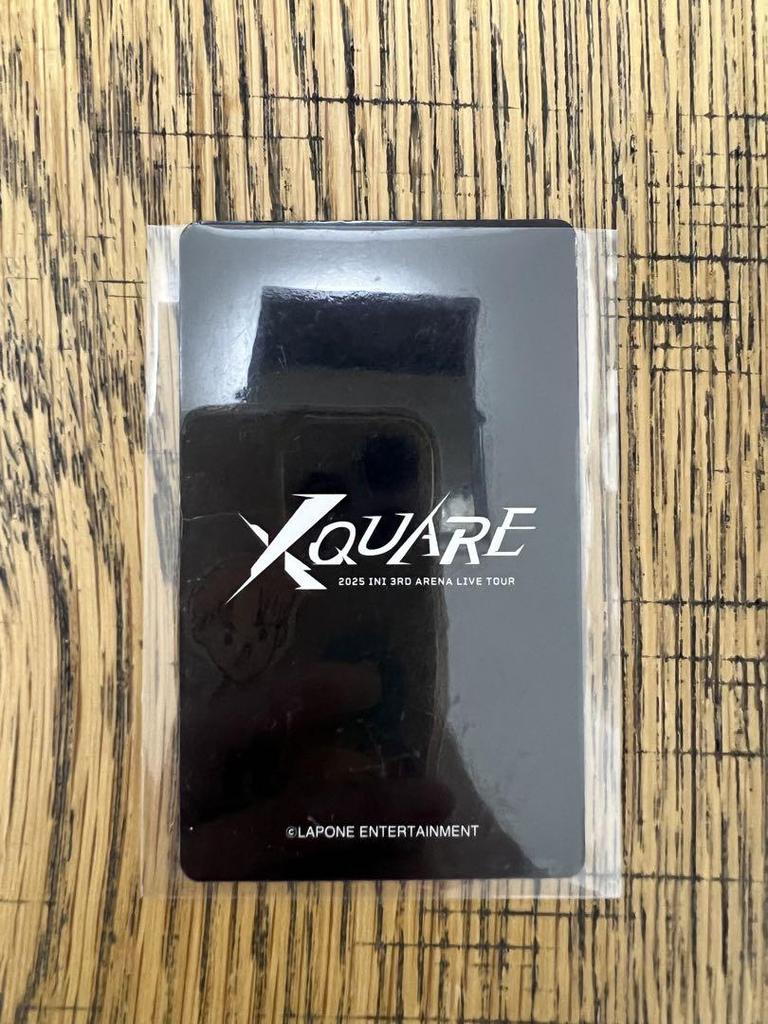 [USED] Anonymous Shipping INI Takumi Ozaki XQUARE Trading Card Sacoche 107