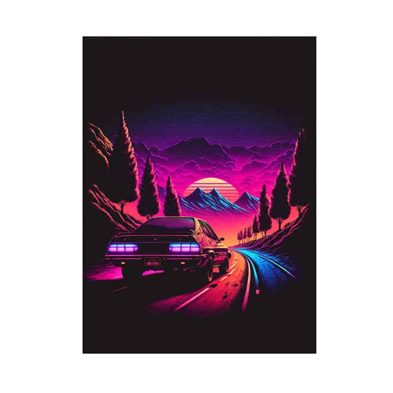 Геймерский контроллер, крутой игровой постер и принты, Spel Kawaii, наушники, красочная картина, настенная живопись, холст, картина, декор для комнаты, подарки