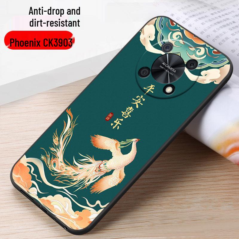 Модный Мультяшный Защитный Чехол для Huawei Enjoy 50 Pro CTR-AL00 - Стильный и Простой для Мужчин и Женщин 5G.