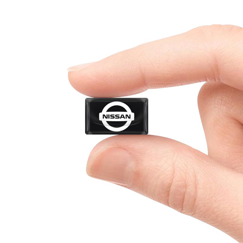 2/5/10 шт. Наклейки с 3D-эмблемой логотипа автомобиля на руль из углеродного волокна для Nissan Nismo GTR Altima Qashqai Almera Navara
