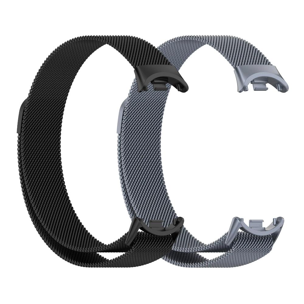 Ремешки из нержавеющей стали для mi band 10 miband 10 nfc Аксессуары для часов магнитный ремень correa браслет для Xiaomi mi band 10 ремешки