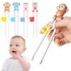 Cute Tableware Baby Learning Chopsticks Beginner Chopstick Eating Helper Training Chopsticks
