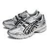 Asics Kiks X  Gel-1090 V1 Fabric Synthetic Leather Transformation Blade Low-Top Lifestyle Sneakers Unisex Sneakers Liquid-Silver 1203A214-020