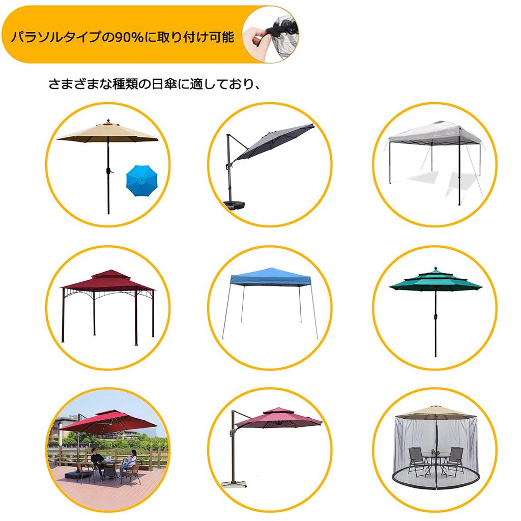 Москитная сетка уличная москитная сетка палатка сетка от насекомых сетка для тента палатки кемпинг сад зонт москитная сетка x 3 м x SOOSPE-MZ (3м 2,3м)