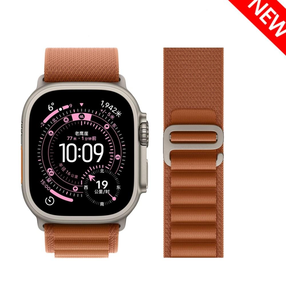 Альпийские ремешки Для Apple watch 10 ремешок 44мм 40мм 49мм 42 46мм 45мм 41мм нейлон correa браслет iWatch серия 7 se 3 8 9 ultra 2 11