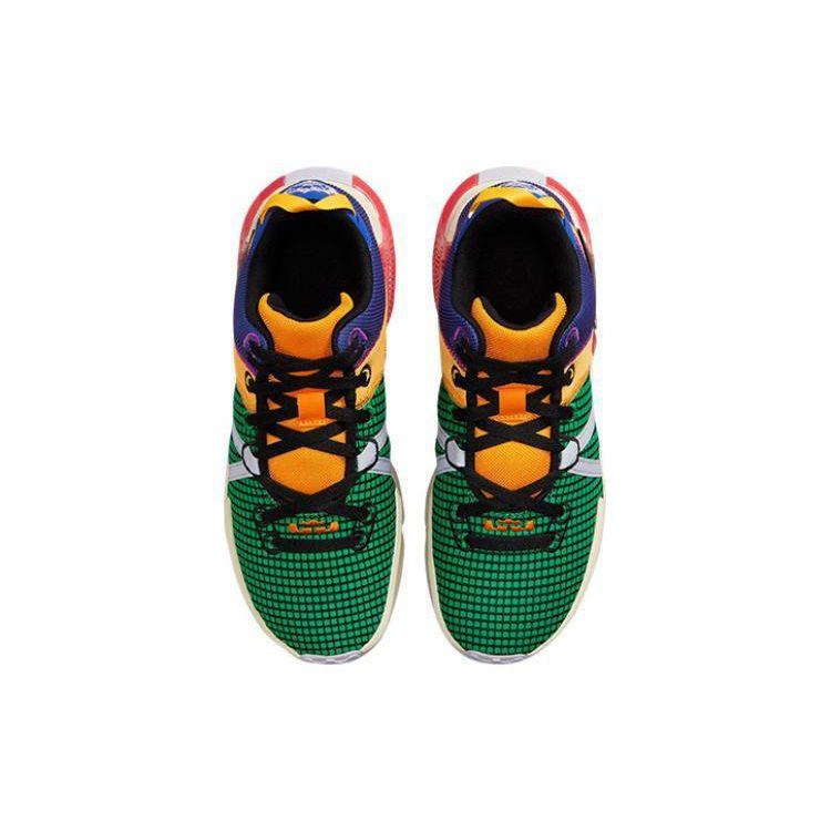 Nike Lebron Witness 7 EP Разноцветные Мужские Кроссовки Ярко-Фиолетовый Черный Морской Коралл DM1122-501