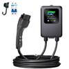 EV Wallbox 5M 7KW 32A Автомобильный домашний EV Wallbox Зарядная станция Электрический автомобиль EV Wallbox с кабелем 5M Цветной экран