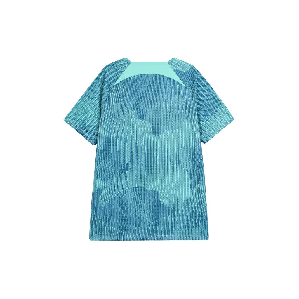 Nike Футболка Dri-Fit Academy Pro Retro Stripe Quick-Dry Training с коротким рукавом, мужская, изумрудно-зеленая FB6577-349