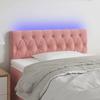 VidaXL LED Headboard Bedroom Furniture Single Bed Accessory Headboard Bed Frame Interior Pink 3121995