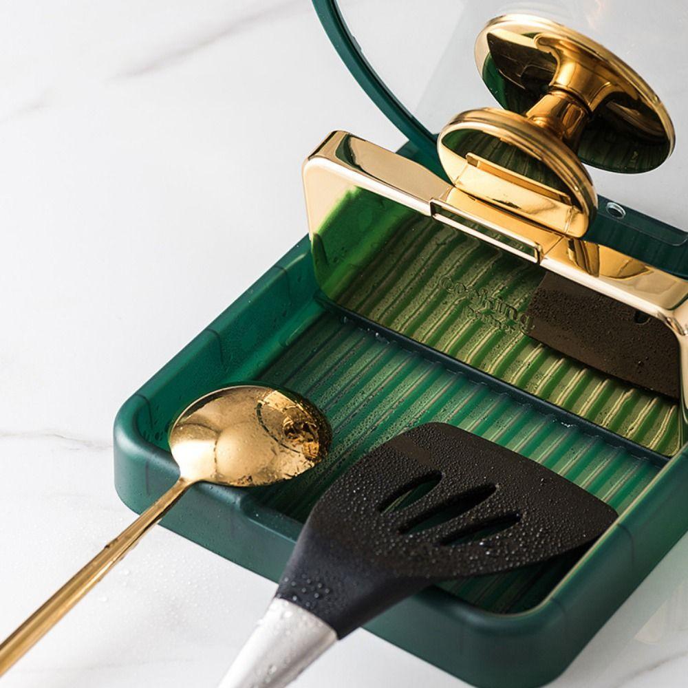 Термостойкий складной нескользящий кухонный органайзер Крышки для сковородок Подставка Стойка для суповых ложек Держатель для крышек кастрюль