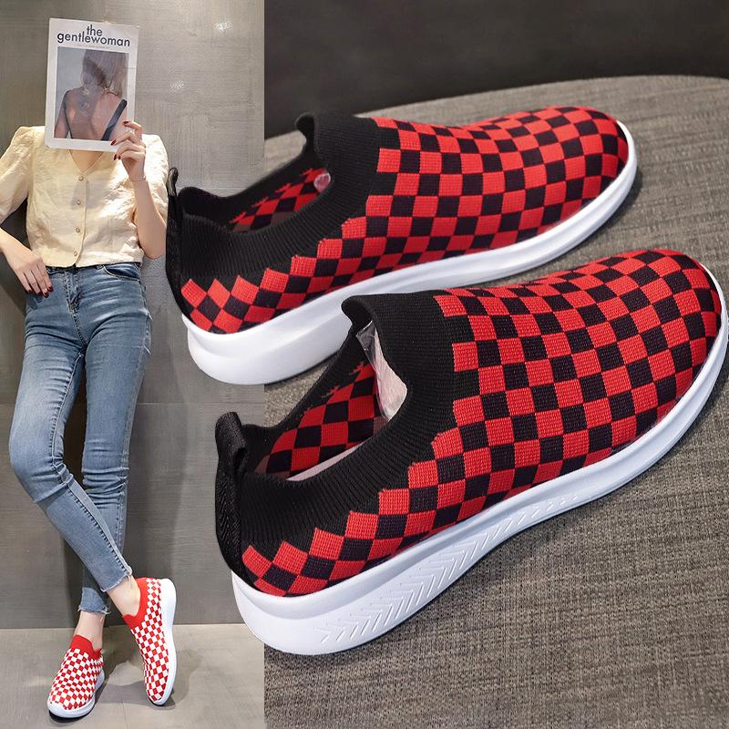 Модные женские вулканизированные туфли, высококачественные женские кроссовки, туфли на плоской подошве, женские мокасины, большие размеры 42 43, прогулочная обувь