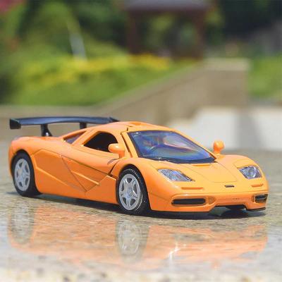 Ретро Классика 1993 McLaren F1 Supercar Match Version 5 дюймов Металлический Автомобиль Моделирование Литой И Игрушечный Автомобиль RMZ City 1:36 Подарки на День Рождения из сплава