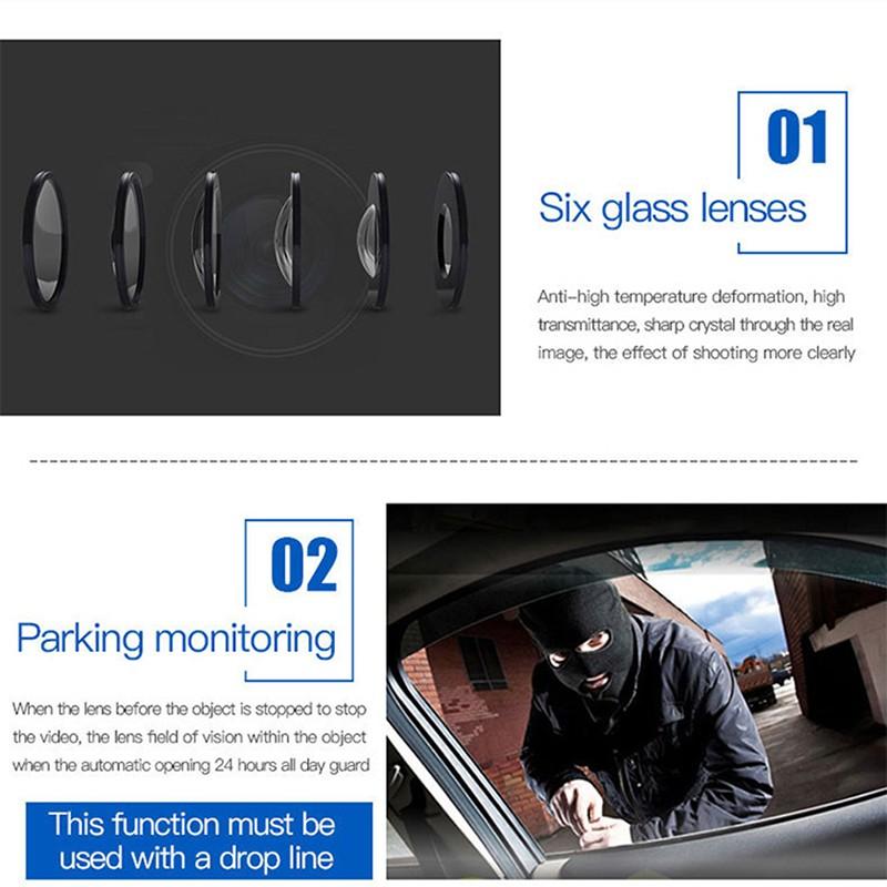 2 In 1 Car DVR Driving Recorder Dash Cam Camera Radar Detector Car Dvr Camera Radar Detector Camera Black Plastic Car Camera Recorder