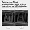 Suitable for 24-26 Silverado EV central control water cup holder shock-absorbing sleeve limited beverage storage seat