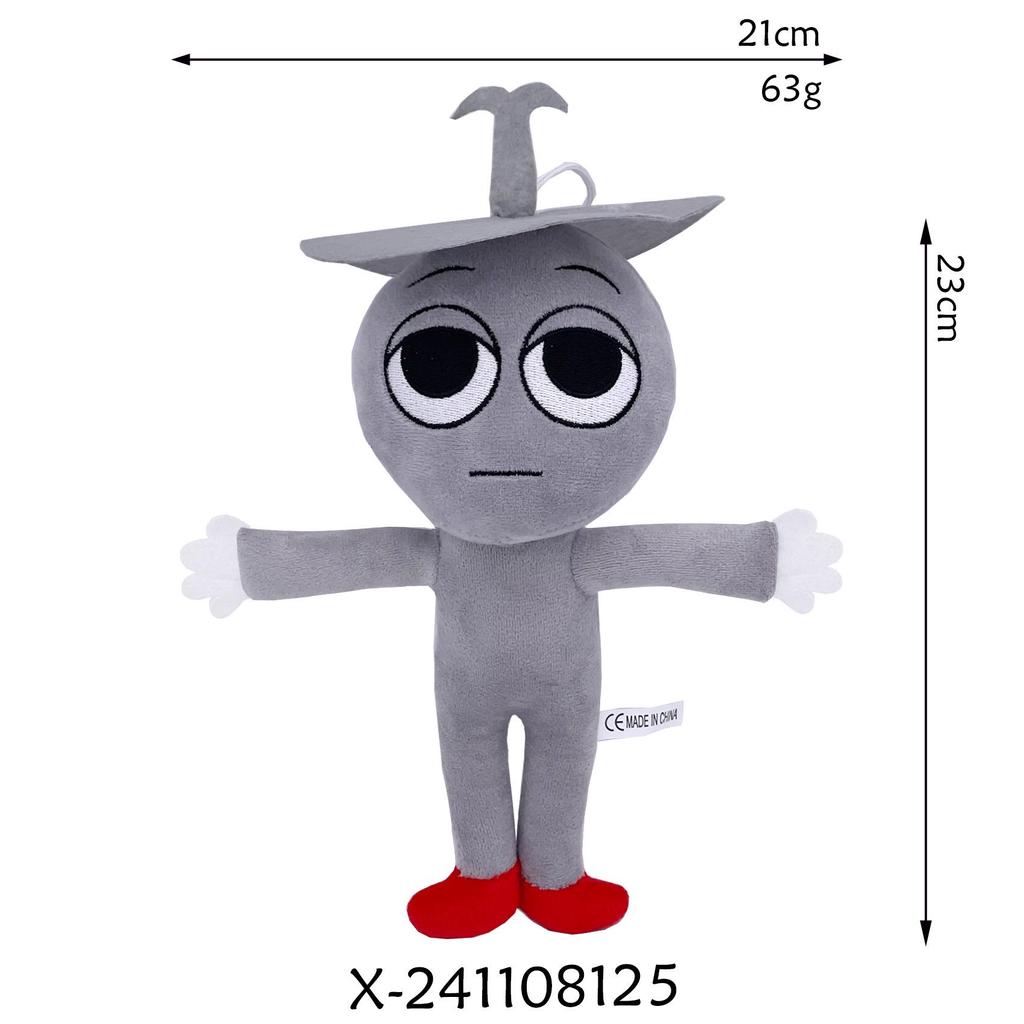 Sprunki Plush Rhythm Box Game Toy Doll