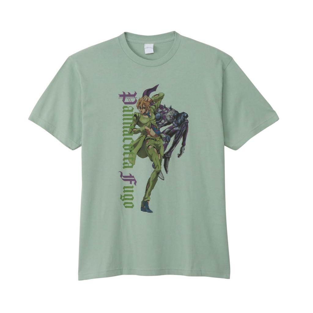 Small Planet JoJo's Bizarre Adventure Golden Wind T-Shirt Panna Cotta Fugo XL