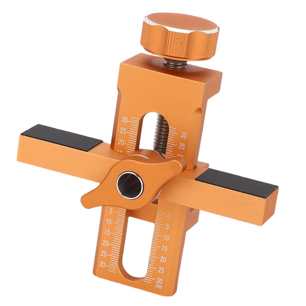 Шаблон для монтажа дверцы шкафа Инструмент для быстрого позиционирования и сверления отверстий Регулируемый Установка из алюминиевого сплава