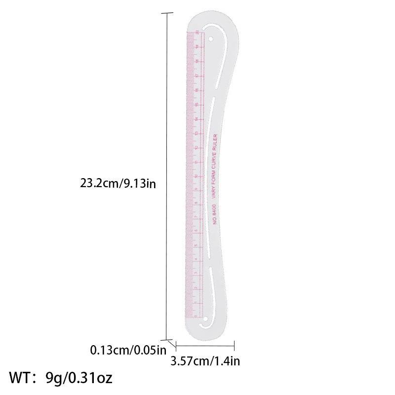 Многофункциональная линейка для создания выкроек одежды: Швейный инструмент для точной резки по кривой