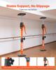 Cabinet Jack Support Pole, 2-Pack, 40-60 cm Steel Telescopic Quick Support Rod, Adjustable 3rd Hand System up to 100 kg Capacity for Installing