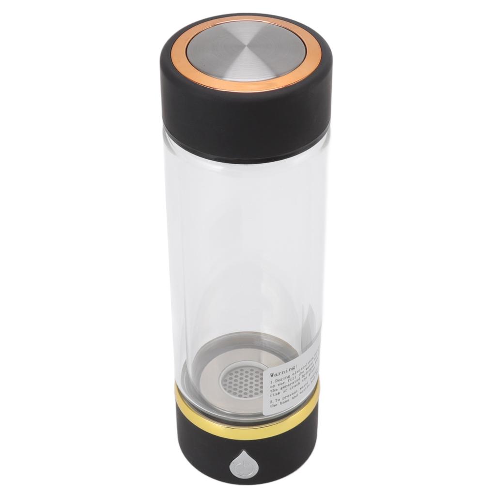 380ml Hydrogen Generator Water Bottle USB Charging Intelligent Portable Hydrogen Rich Water Cup