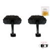 BDP1070-1 2 Pieces Left AND Right Door Catch Hinge Brake Stop Check Strap Limiter for BMW 3 Series E92 E93 2005-2013 Coupe Convertible 51217193671 