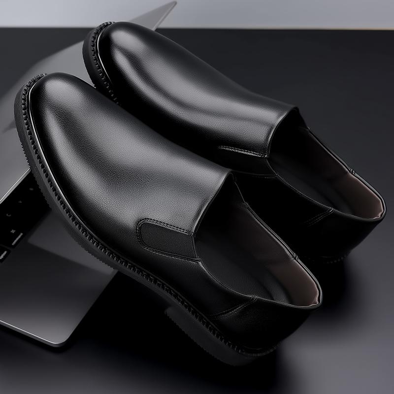 Fashion Fashion Wedding Dress Shoe Men's Formal Shoes Comfortable Platform Leather Oxford Shoes New Elegant Male Office Derby Footwear