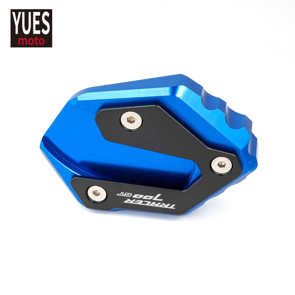 Motorcycle Accessories Kickstand Plate Side Stand Pad Enlarger For Yamaha TRACER 700 GT 700GT