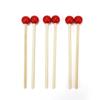 Высококачественные деревянные барабанные палочки Деревянные палочки для маримбы Части музыкальных инструментов Барабанные палочки Дети
