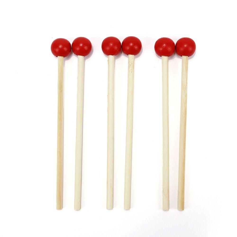 Высококачественные деревянные барабанные палочки Деревянные палочки для маримбы Части музыкальных инструментов Барабанные палочки Дети
