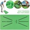 Тренировочный коврик для гольфа на открытом воздухе, коврик для обнаружения качелей, тренировочное оборудование для тренировок, сетчатая подушка