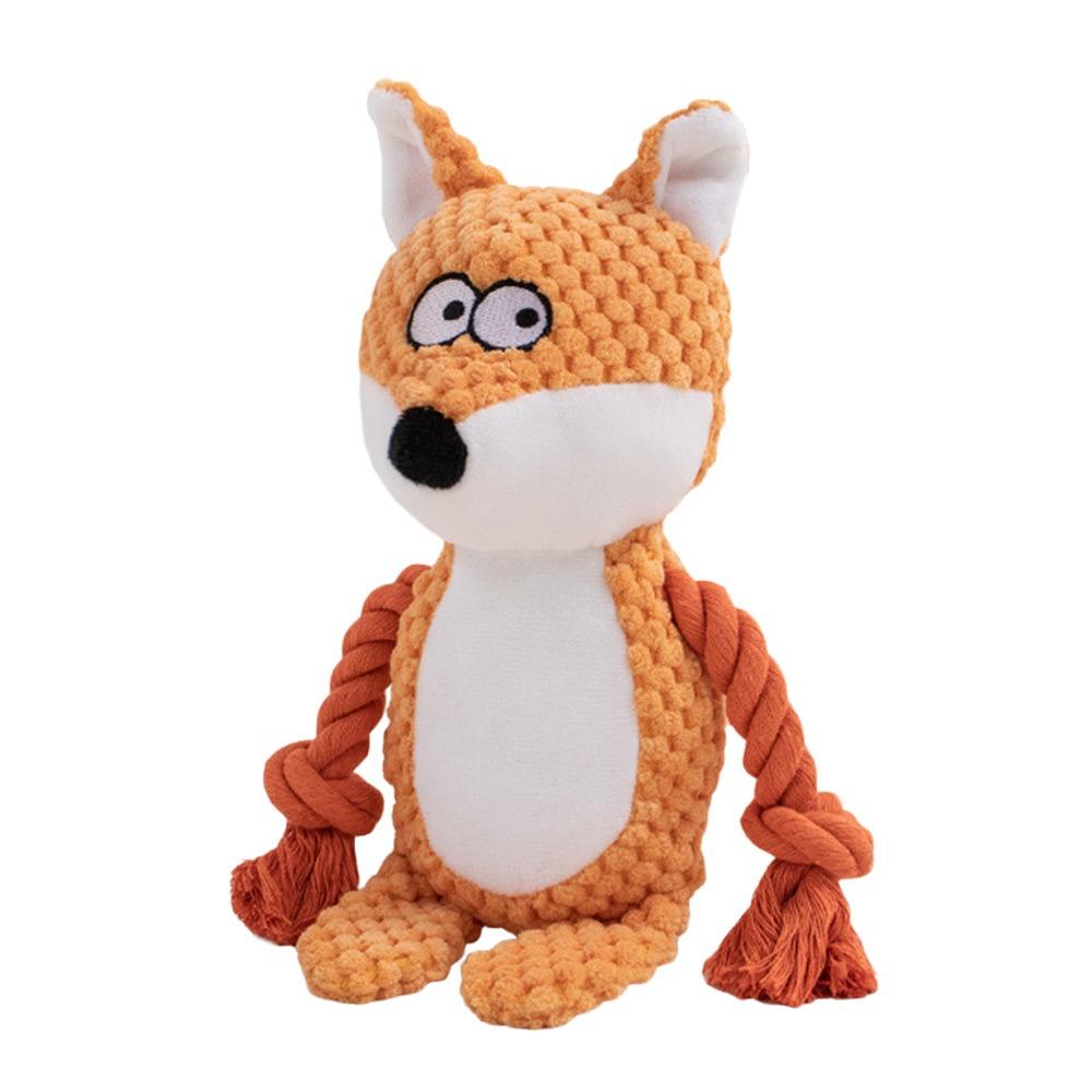 Interactive Puppy Chew Toy Plush Squeaky Plush Dog Toys Funny Pet Chew Toys Cat