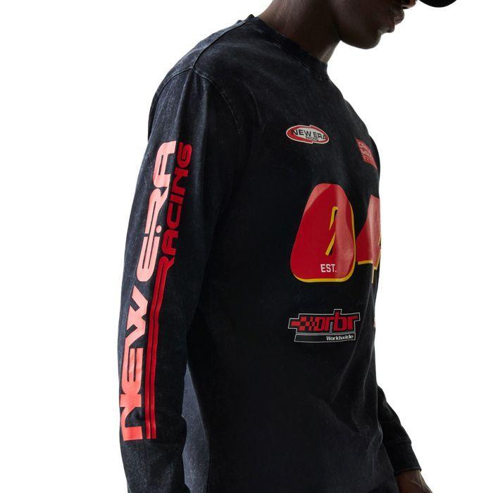 New Era Motorsport Longsleeve - Red Bull Racing noir