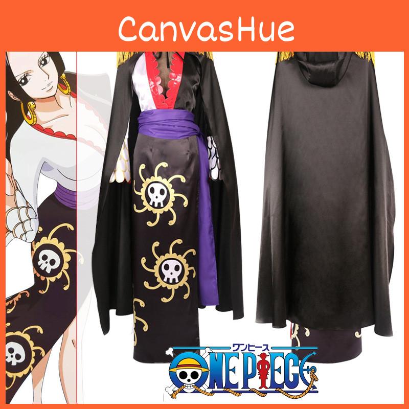 Косплей-костюм Императрицы Хэнкок-змеи для поклонников One Piece